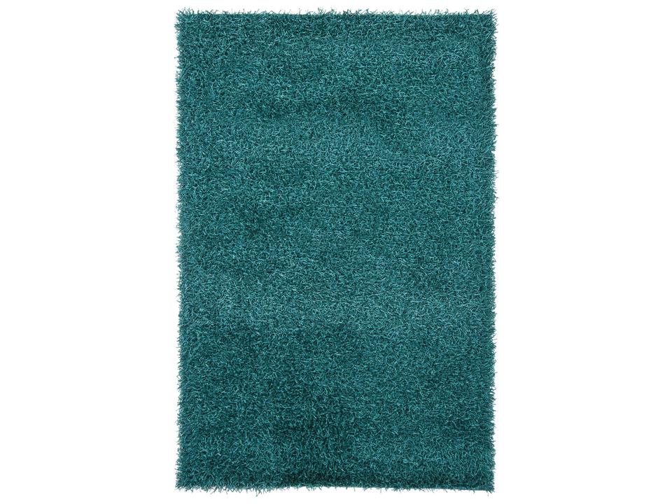 Zara Blue Hand-woven Polyester Area Rug
