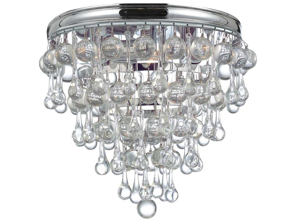 3-Light Calypso Flush Mount Ceiling Light