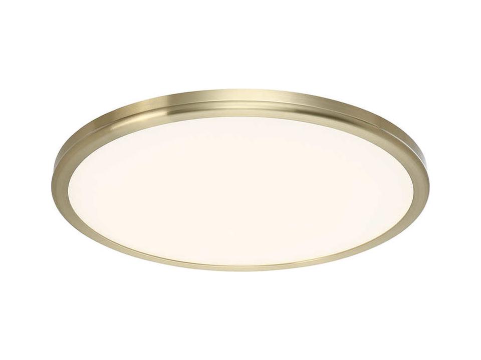 Geos LED Flush Mount Ceiling Light Slim Modern