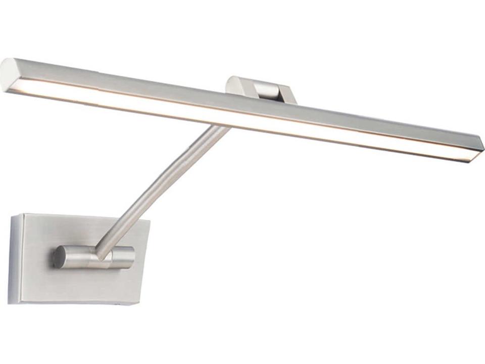 Reed LED Adjustable Picture Light Brushed Nickel 24.5 Inch