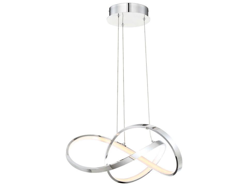 dweLED Vornado LED Pendant in Chrome