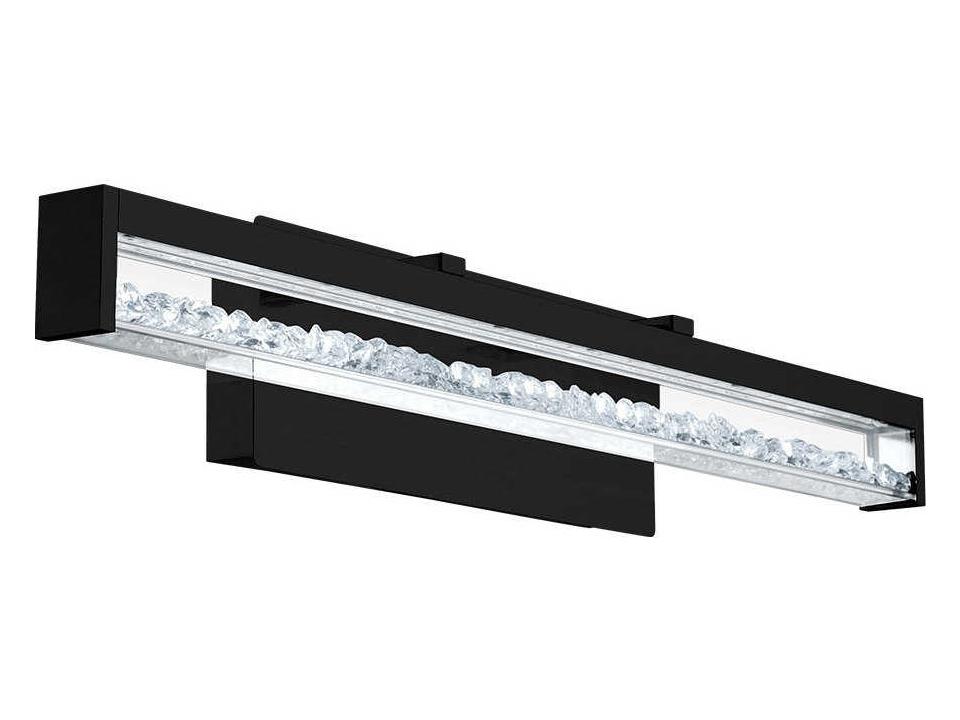 Cardito LED Bath Vanity Light in Matte Black