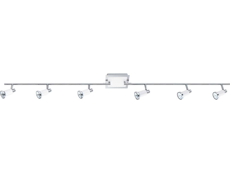 Eridan Track Light Kit in Chrome and Shiny White