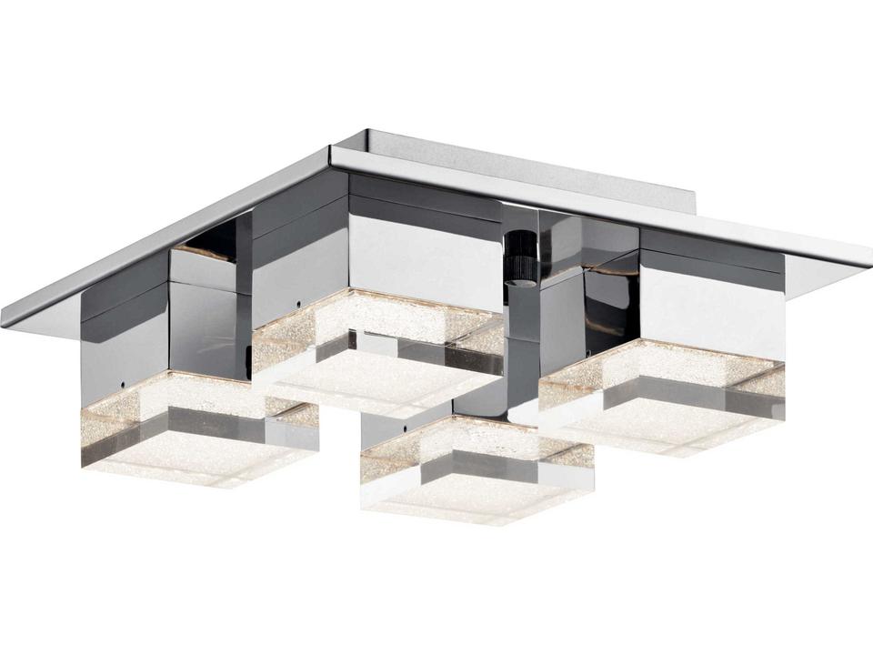 Gorve 4-Light Chrome LED Flush Mount