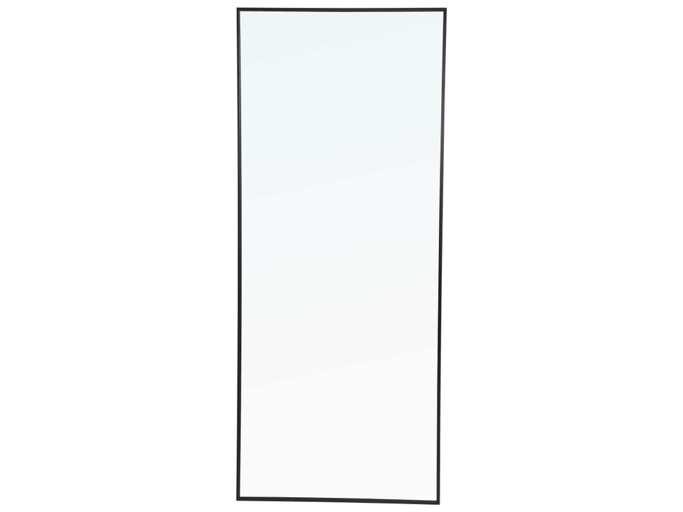 Monet Rectangle Wall Mirror in Black