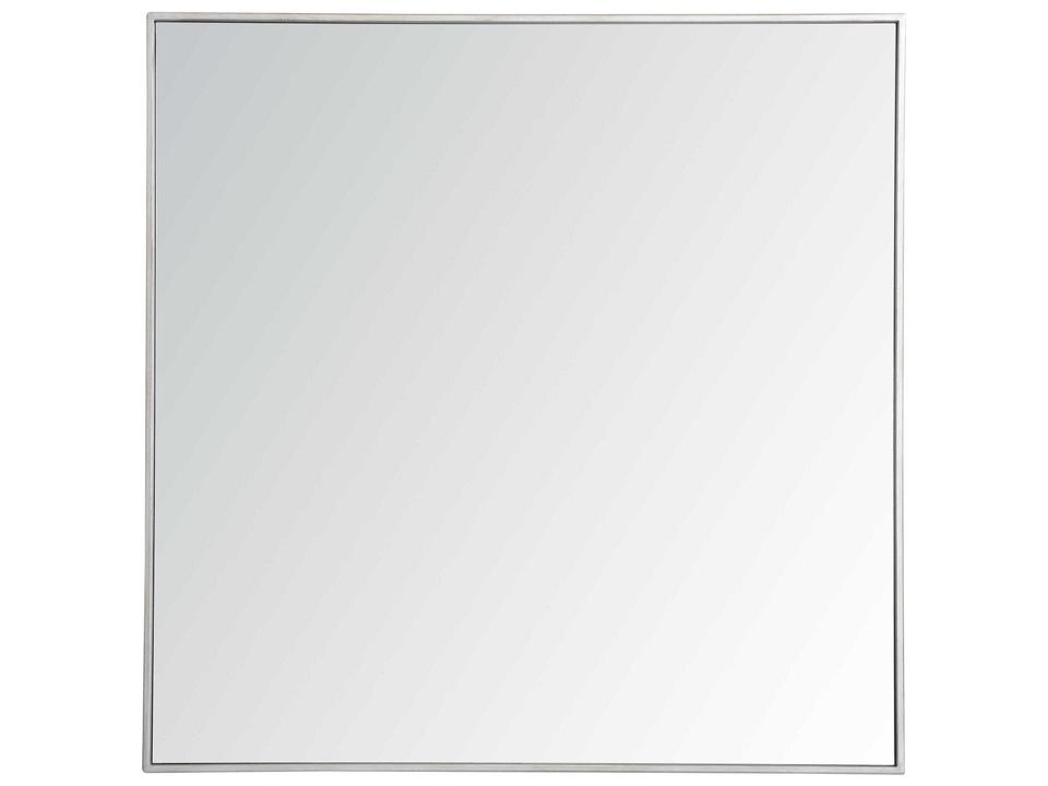 Monet 36-Inch Square Metal Framed Wall Mirror