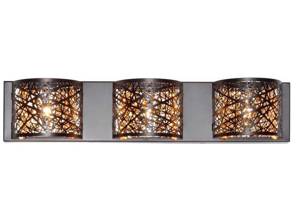 Inca LED Bath Vanity Light in Bronze