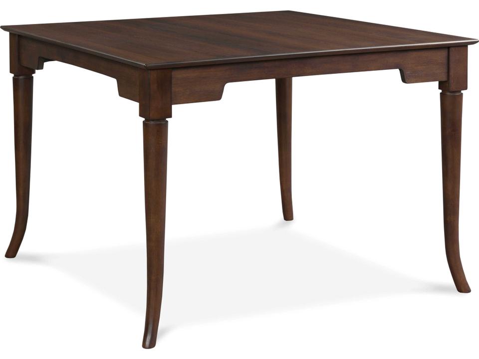 Campaigna 42-Inch Square Dining Table in Cafe Mocha