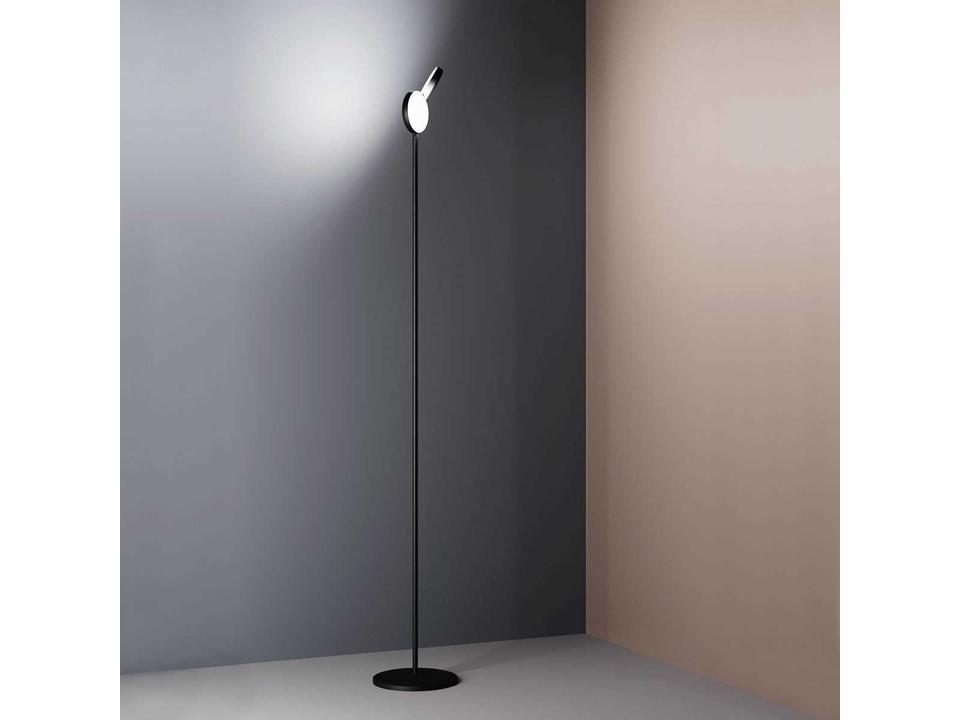 Optunia LED Black Floor Lamp