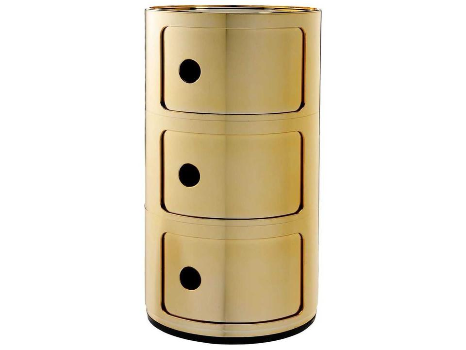 Componibili Gold File Cabinet