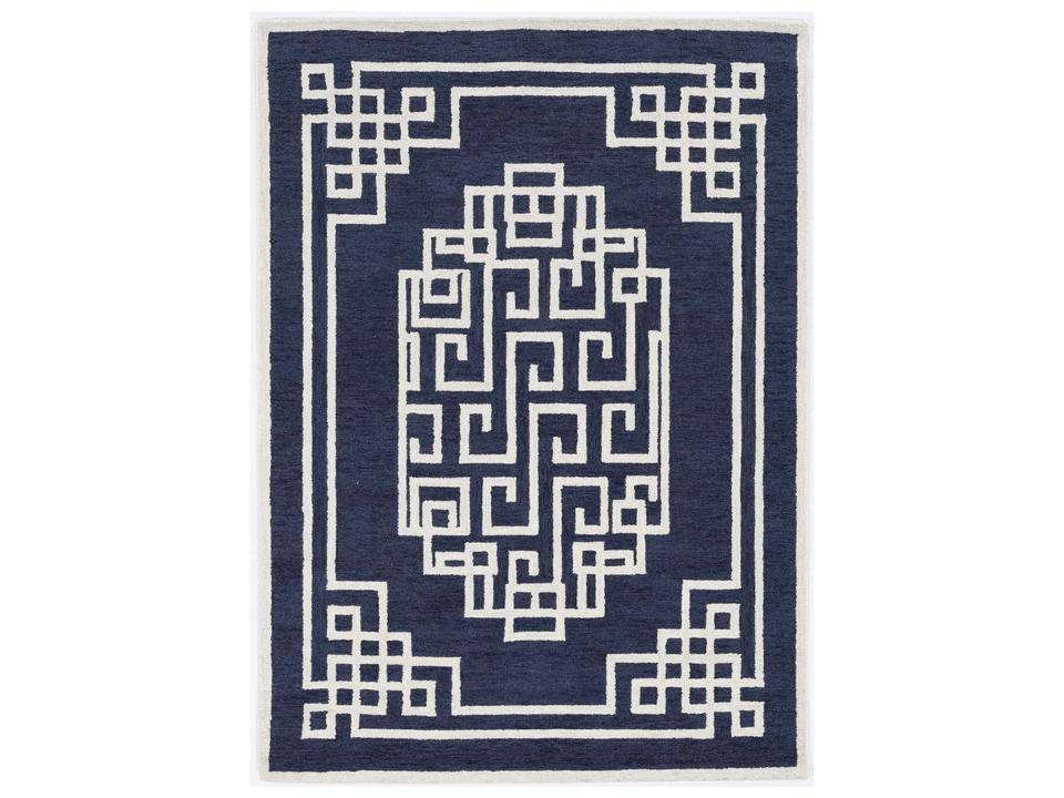 Gramercy Hand-Tufted Wool Area Rug with Border