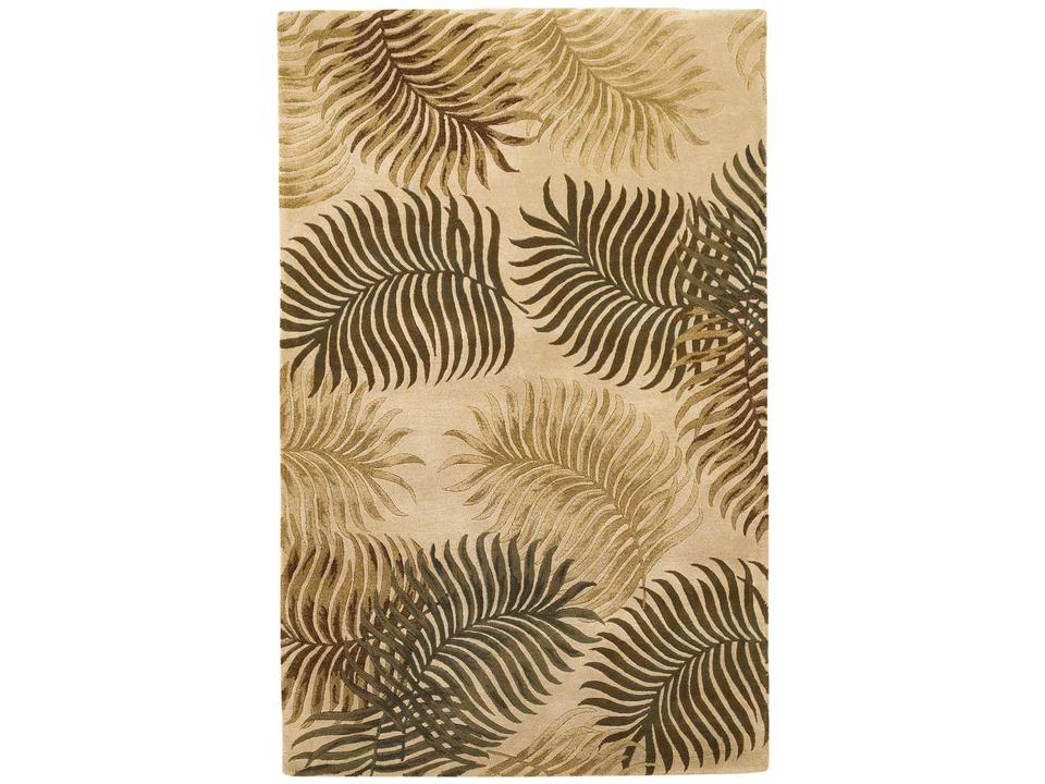 Havana Natural Fern View Hand-Tufted Wool Area Rug