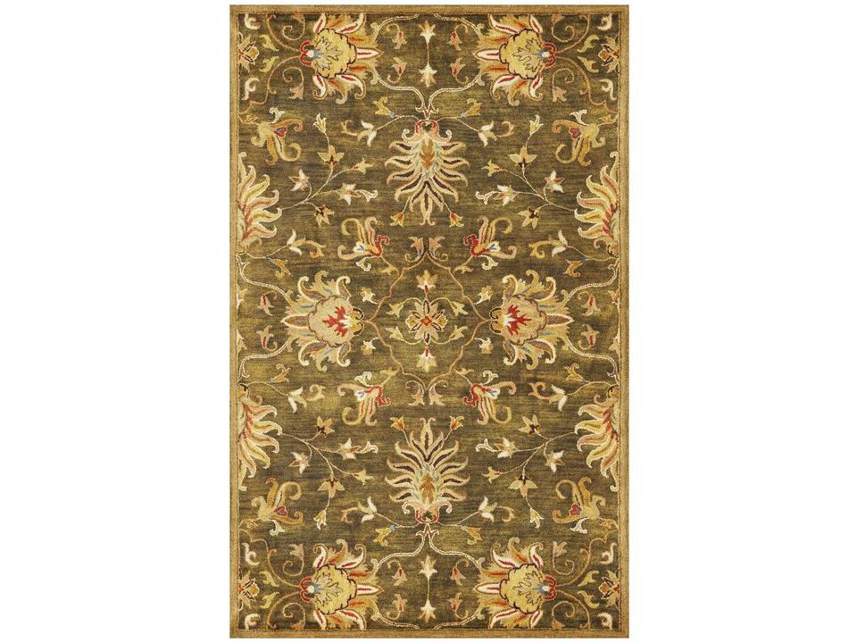 Syriana Hand-Tufted Wool Floral Runner Area Rug