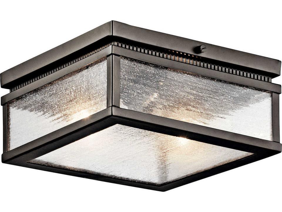Manningham 2 - Light Glass Outdoor Ceiling Light