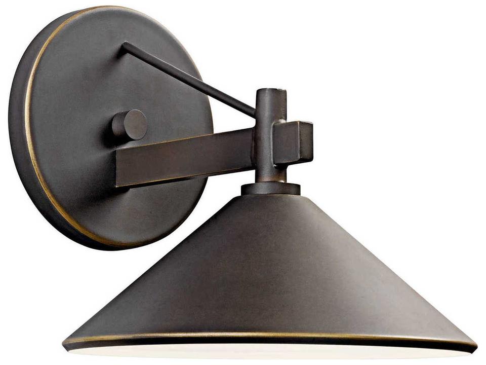 Ripley 1-Light Outdoor Wall Sconce in Olde Bronze