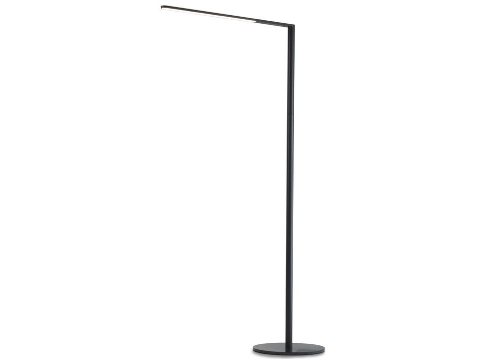 Lady7 Floor Lamp Metallic Black Modern LED