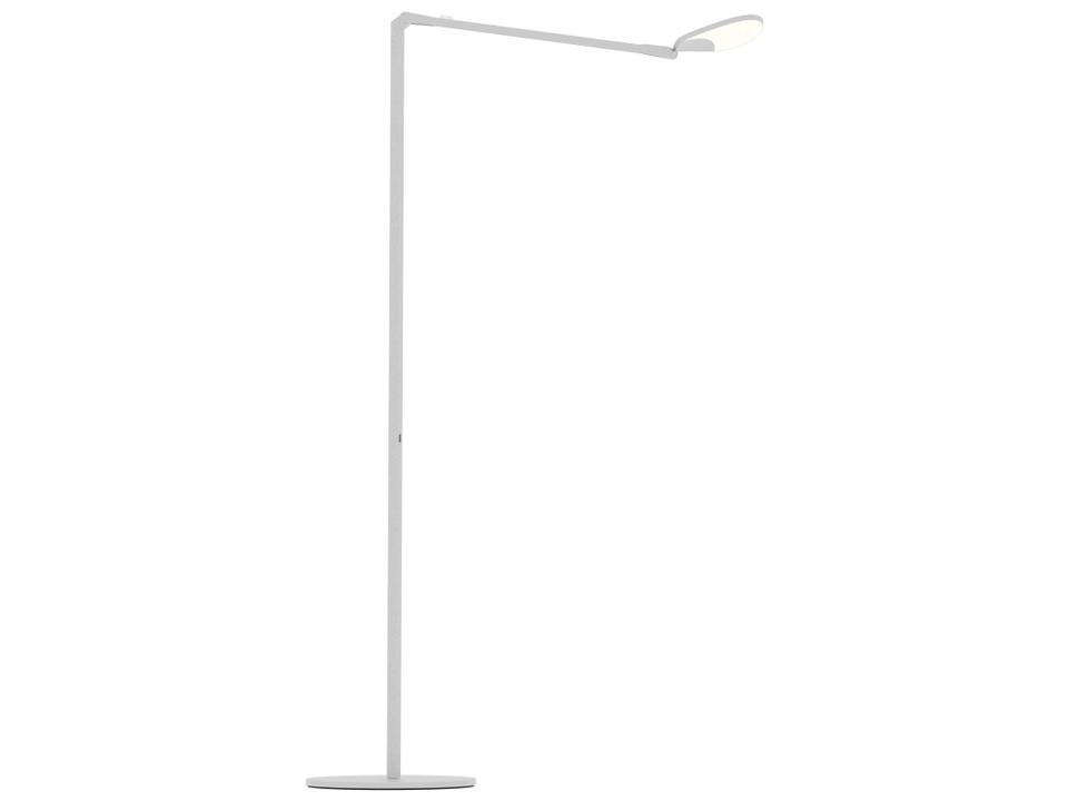 Splitty LED Floor Lamp Silver with USB