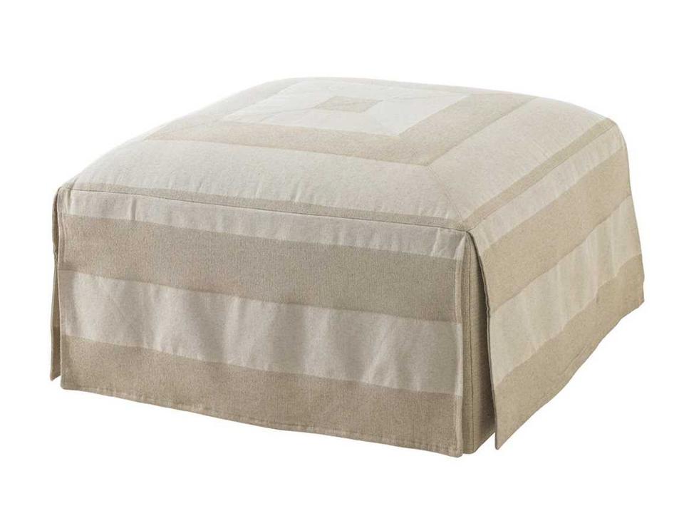 Twilight Bay Upholstered Ottoman with Casters