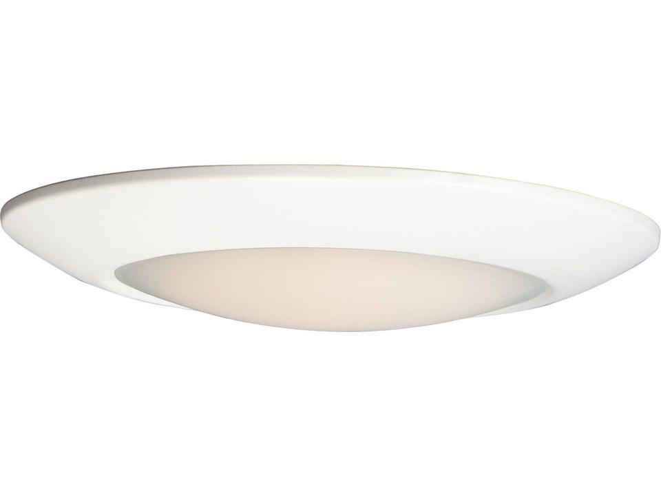 Diverse 11-Inch 1-Light LED Flush Mount in White 4000K