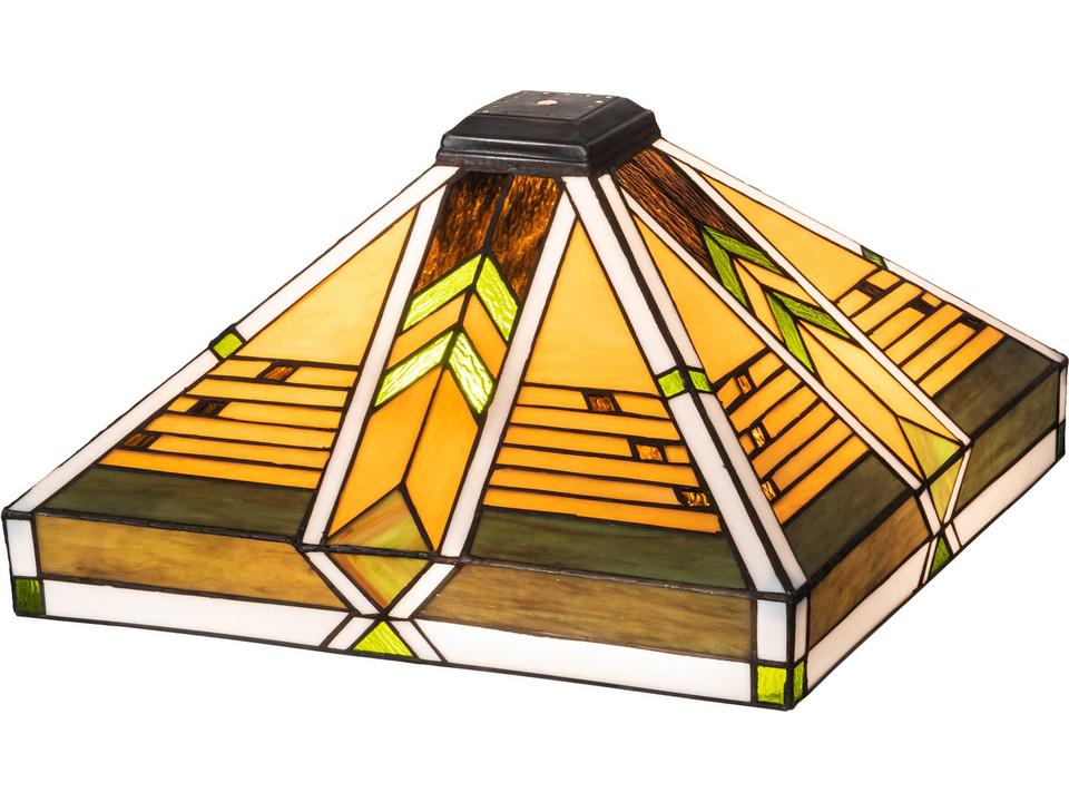 Abilene Sunflower / Green 17" Shade