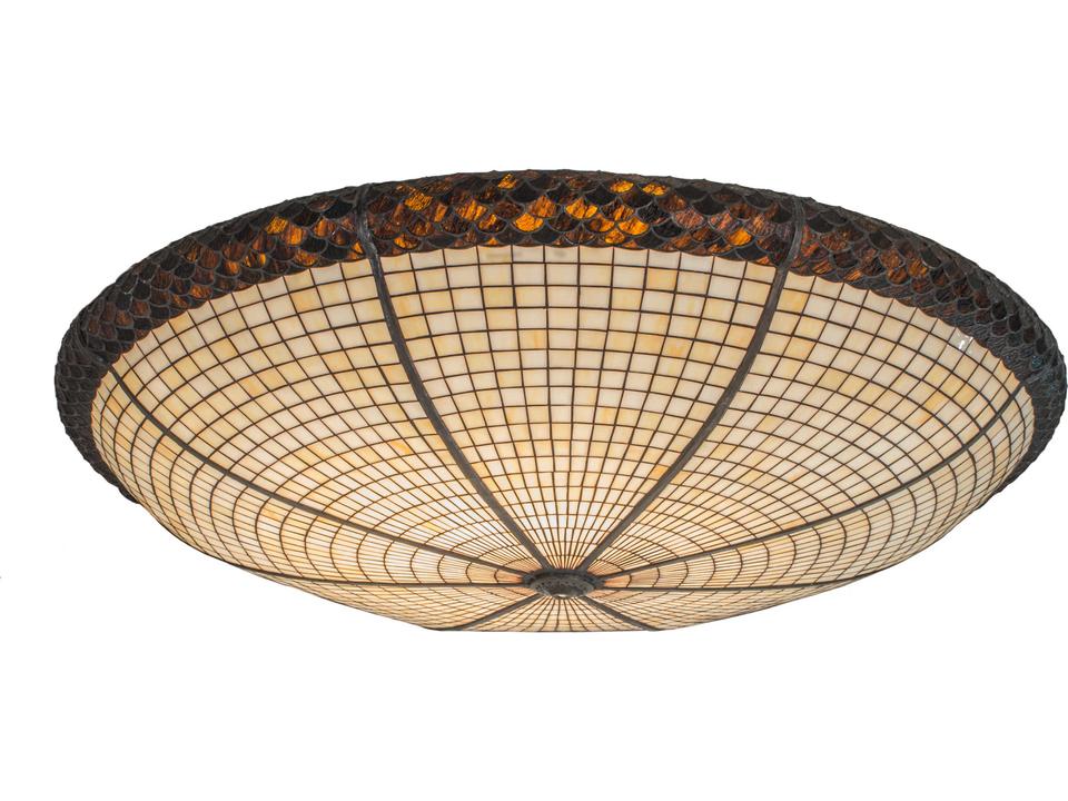 Lighting Acorn 48-Inch Wide Art Glass Lamp Shade