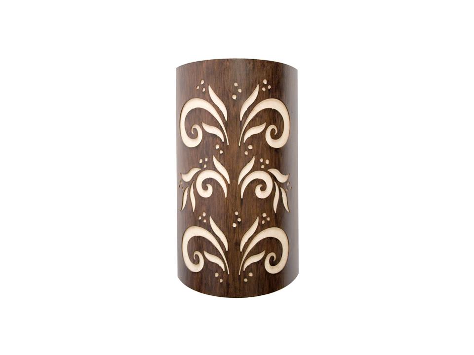 Florentine 2-Light Lodge Outdoor Wall Sconce in Rustic Iron
