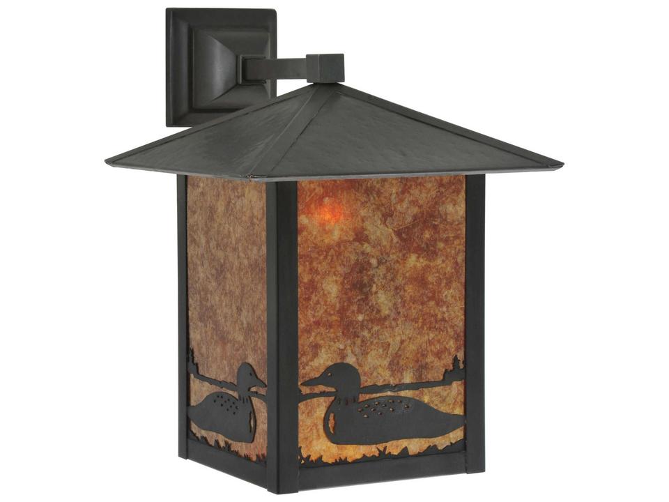 Seneca Loon Solid Mount Outdoor Wall Light