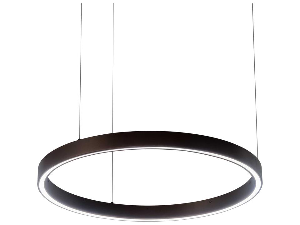 Anillo LED Round Pendant Light in Mahogany Bronze