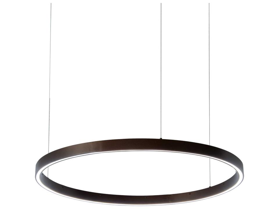 Anillo Round LED Pendant Light in Mahogany Bronze