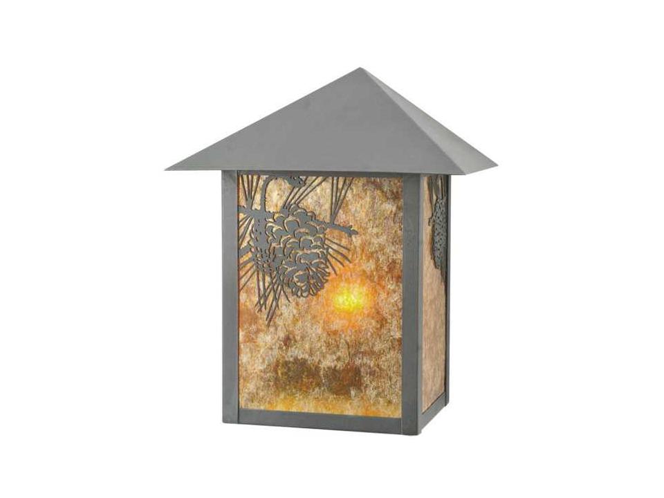 Seneca Winter Pine Outdoor Wall Light