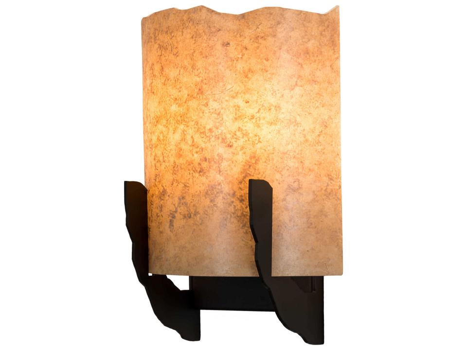 Gleras 2-Light Wall Sconce in Oil Rubbed Bronze with Idalight Diffuser