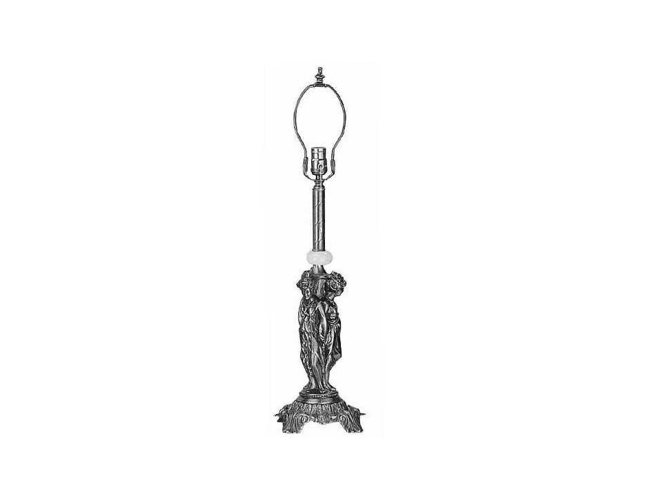 3-Graces 1-Light Traditional Metal Table Lamp Base