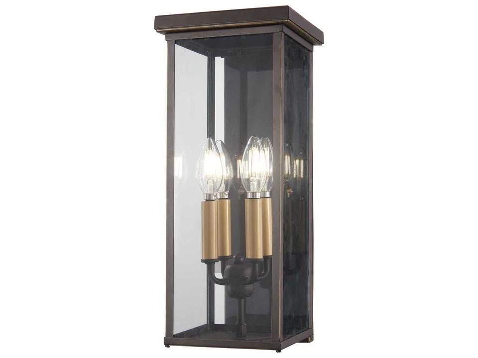 Casway Glass Outdoor Wall Light