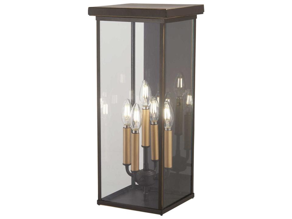 Casway Glass Outdoor Wall Light
