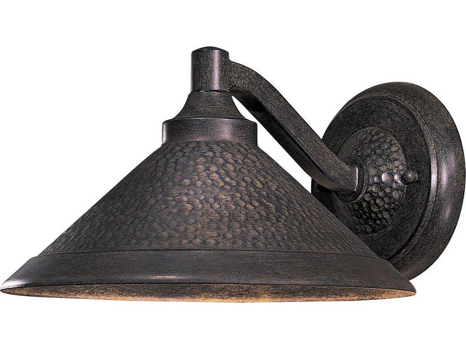 Kirkham 1-Light Outdoor Wall Sconce in Aspen Bronze