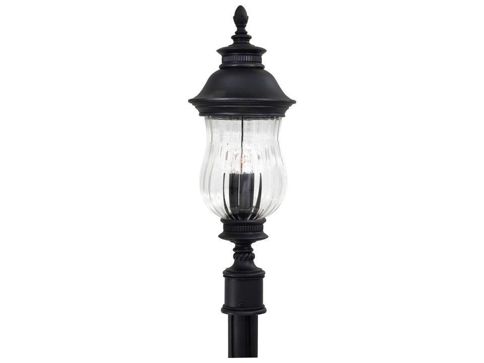 Newport Glass Outdoor Post Light