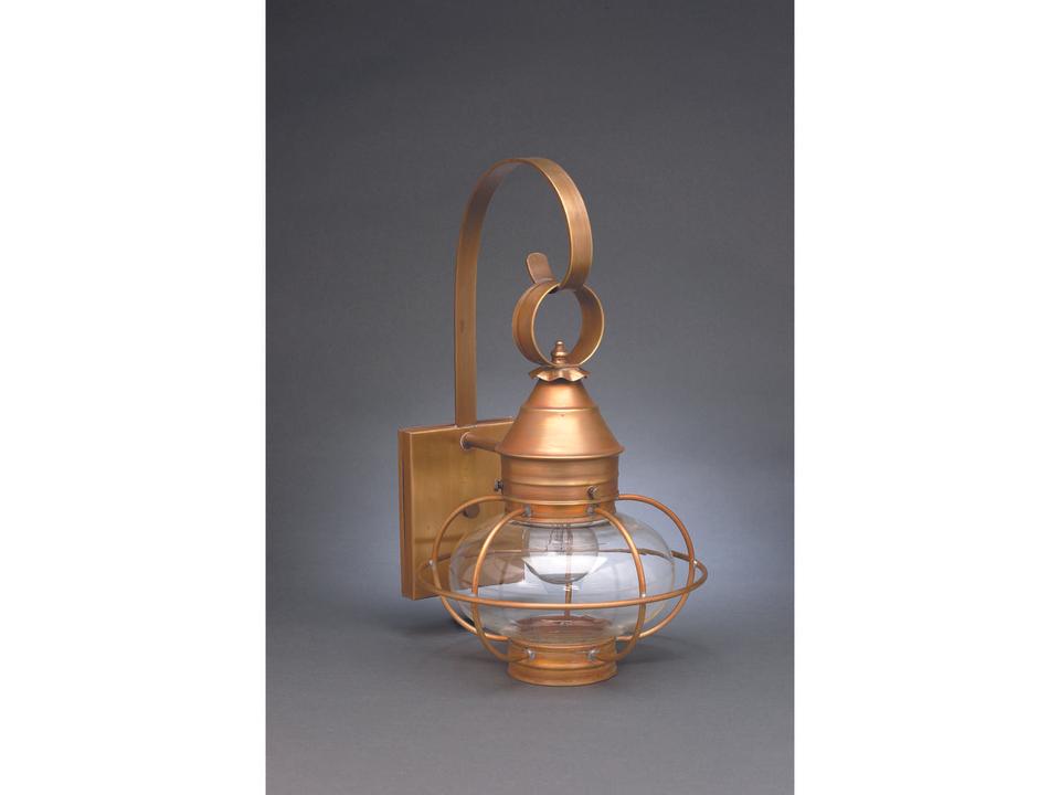 Caged Onion 1-Light Outdoor Wall Sconce