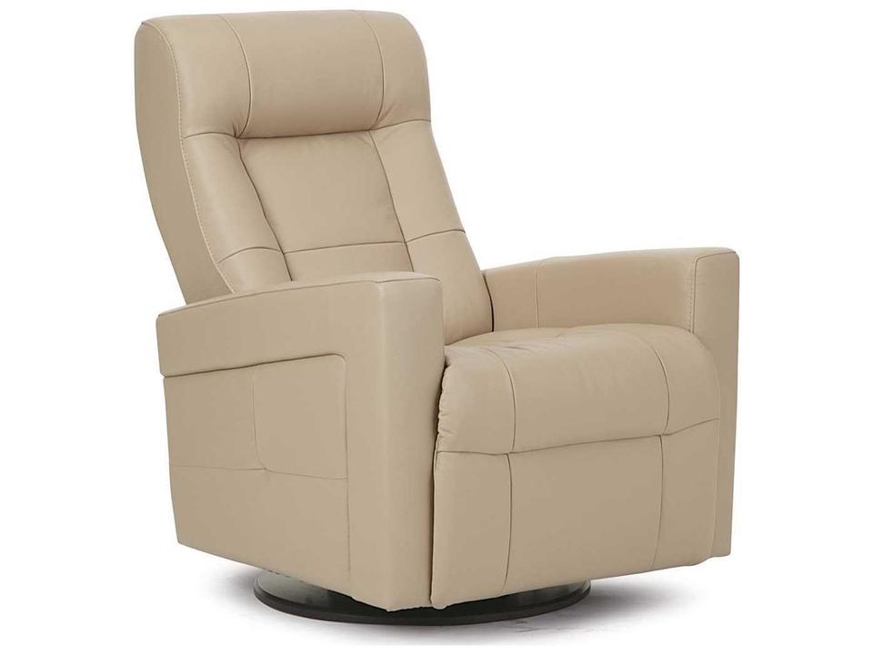 Chesapeake Ii Leather Upholstery Swivel Glider Recliner