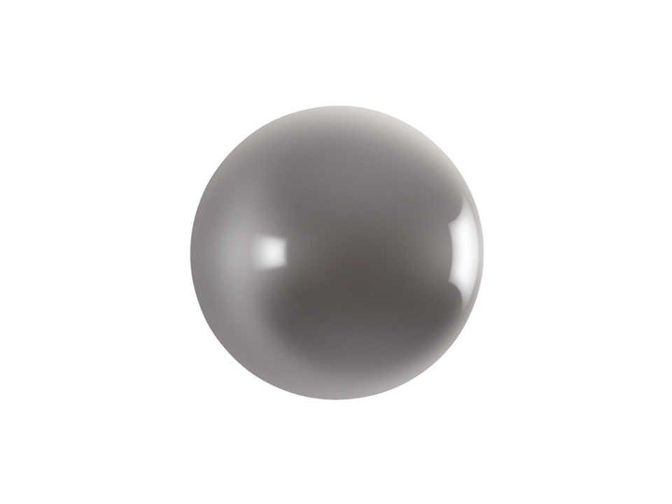 Ball on the Wall Extra Small 3D Wall Art in Polished Aluminum