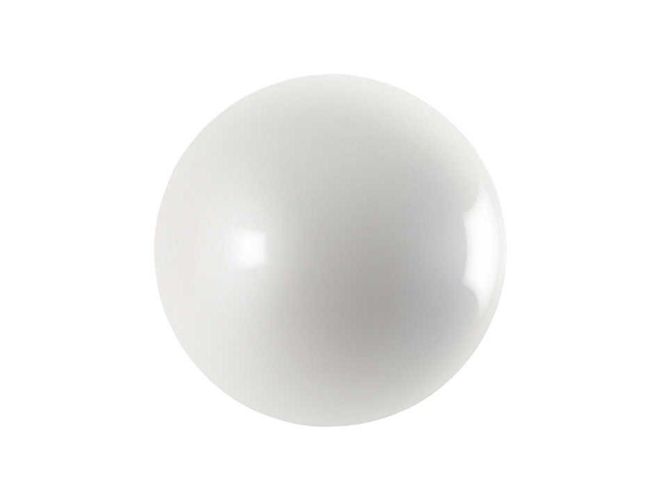 Ball on the Wall Small 3D Wall Art in Pearl White