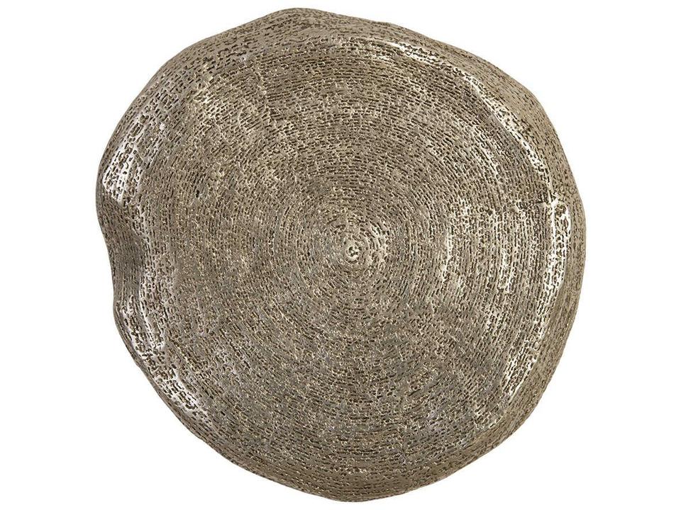 Triple Weld Resin Wall Art in Silver Leaf