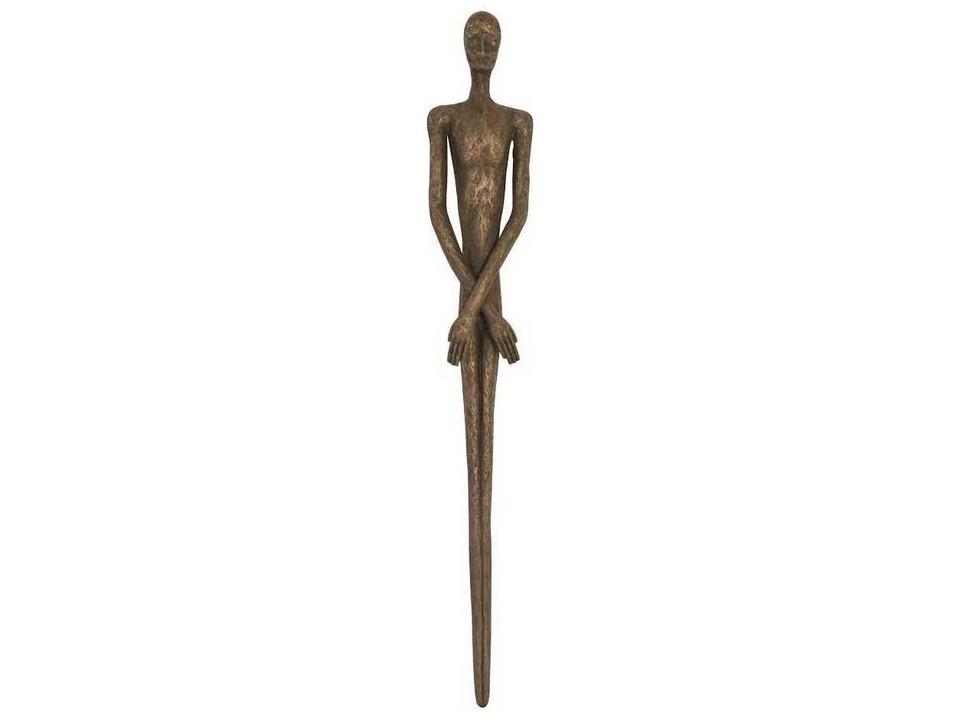 Lloyd Wall Sculpture Bronze Modern Organic