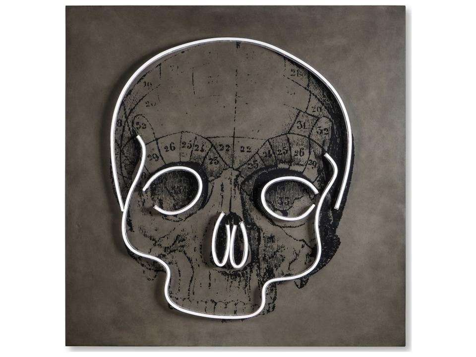 Accent LED Neon Skull