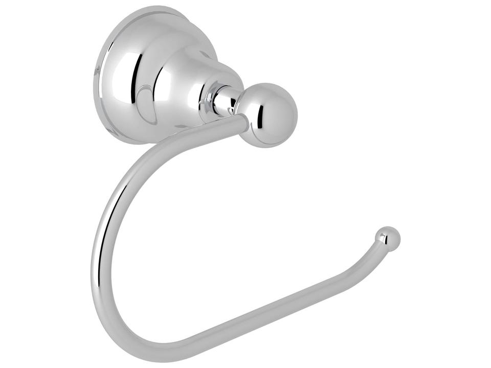 Arcana Wall Mount Loop Toilet Paper Holder in Polished Chrome