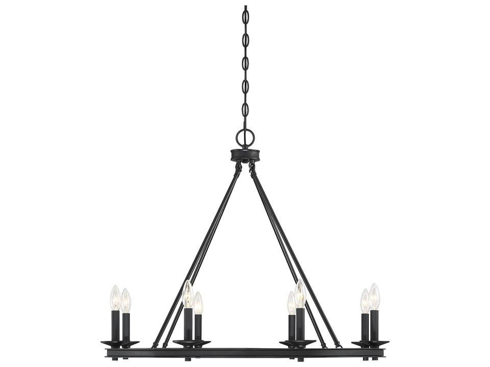 8-Light Middleton Chandelier in Classic Bronze