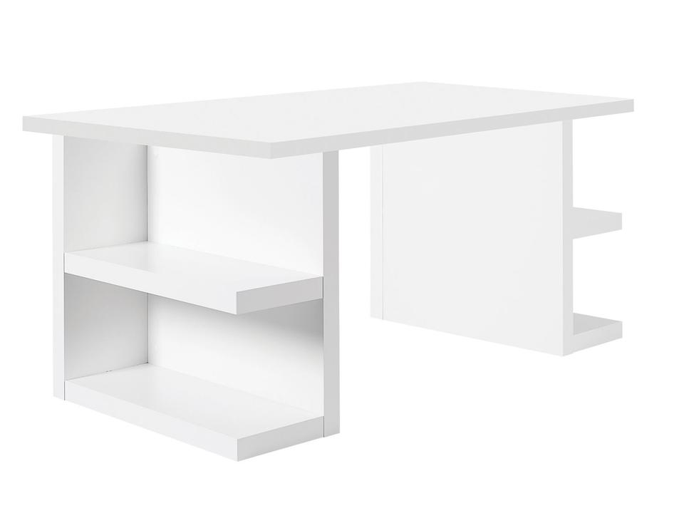 Multi Pure White Computer Desk