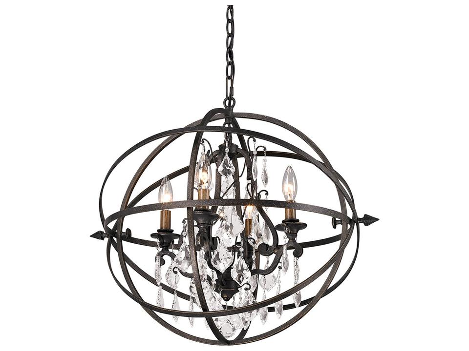 Byron Chandelier Vintage Bronze 4-Light