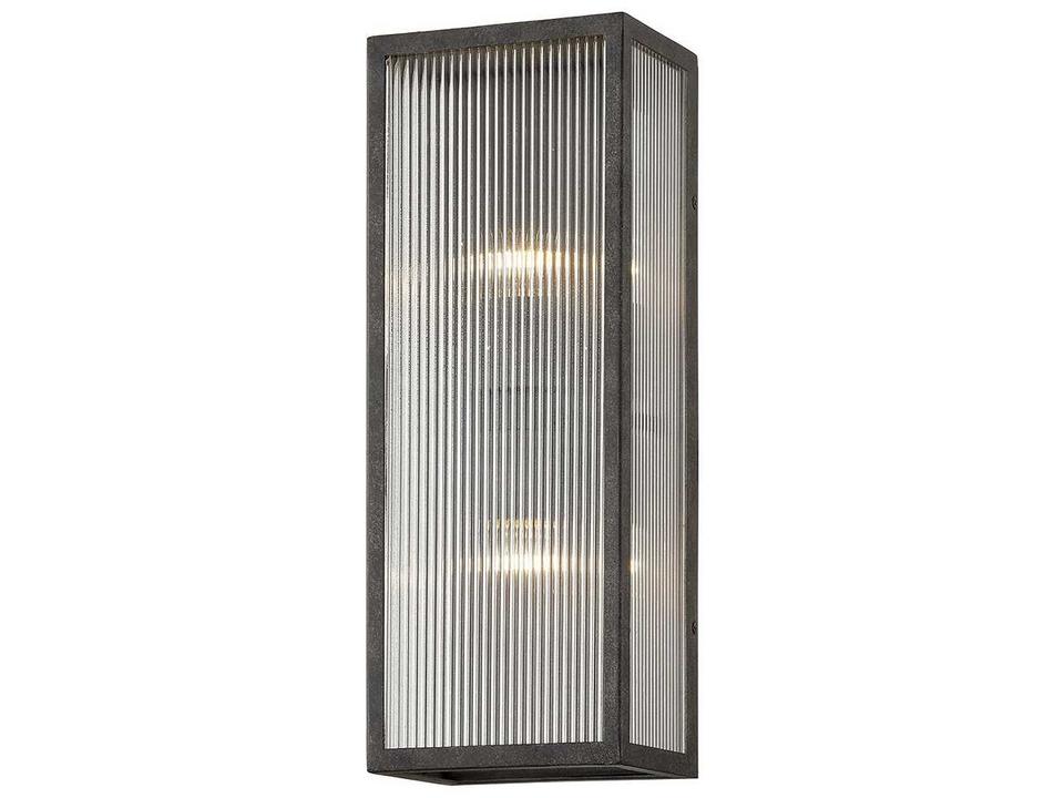 Tisoni Outdoor Wall Sconce in French Iron