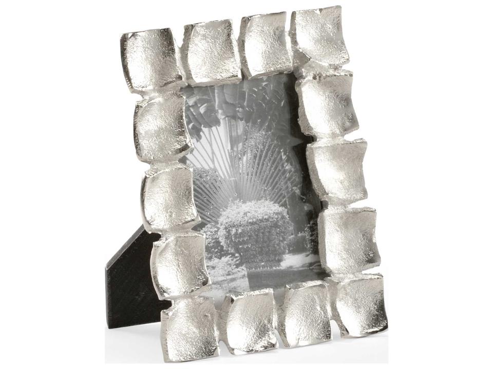 Mount Vernon Shoe Buckle Photo Frame in Patinated Silver