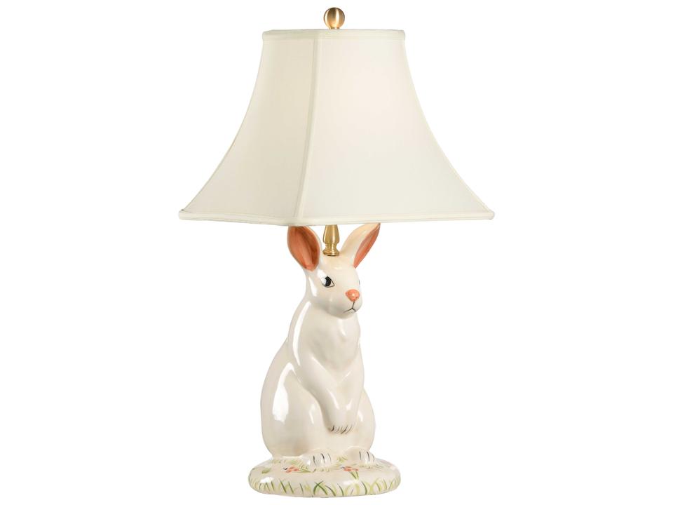 Dignified Rabbit White Buffet Lamp